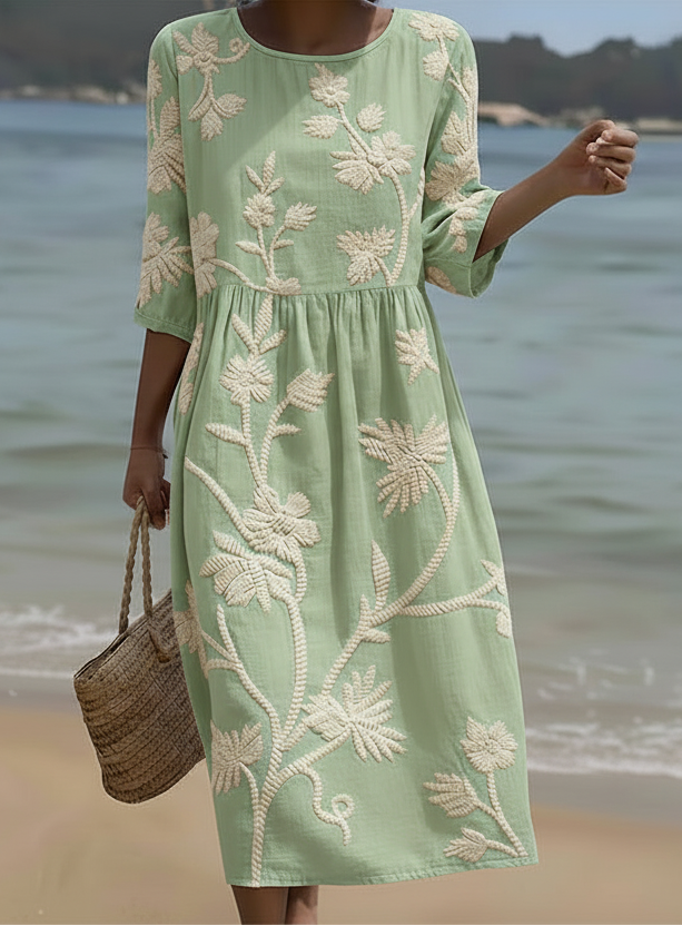 Patience | Elegant Floral Dress
