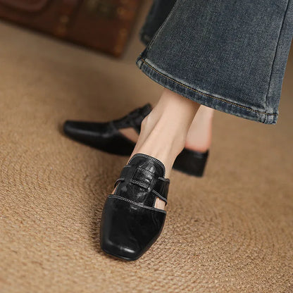 Alayna | Smooth Slip-On Mules
