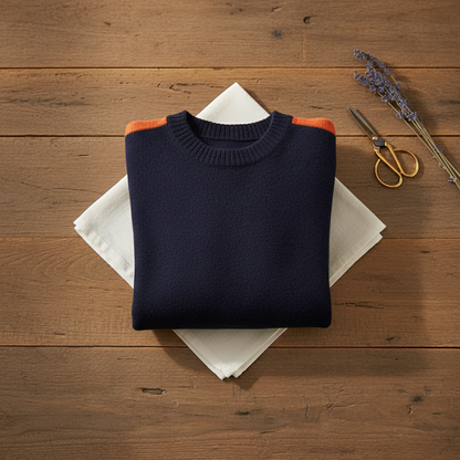 Hazel – Colour Block Knit Jumper