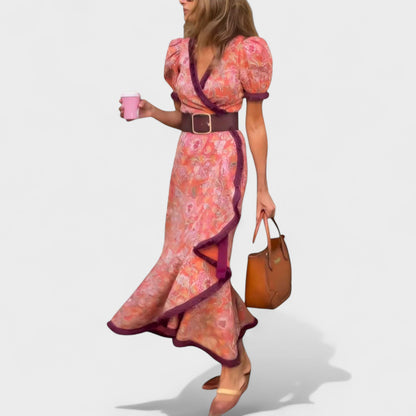 Helena | Floral Wrap Dress