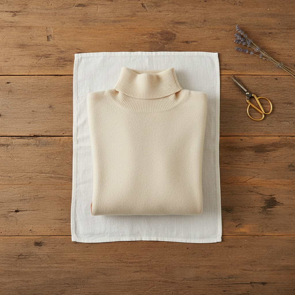 Renata – Colour Block Turtleneck Jumper