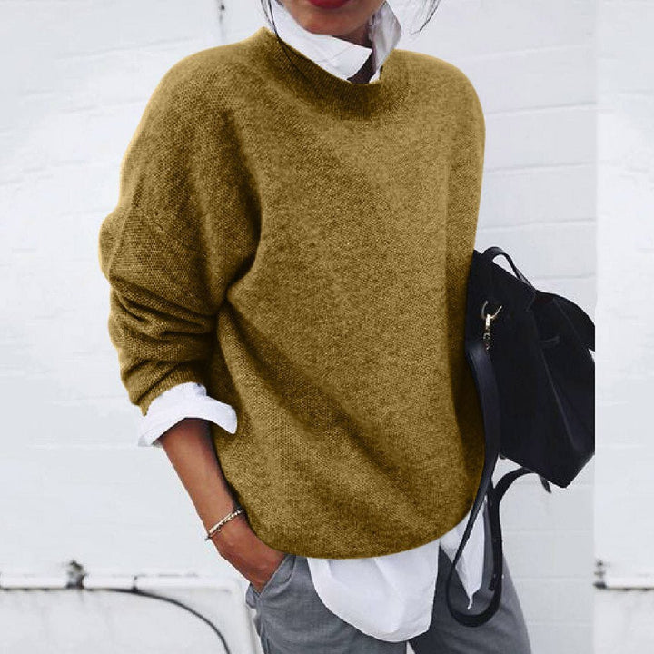 Shannon – Soft Knit Relaxed Crew Neck Jumper