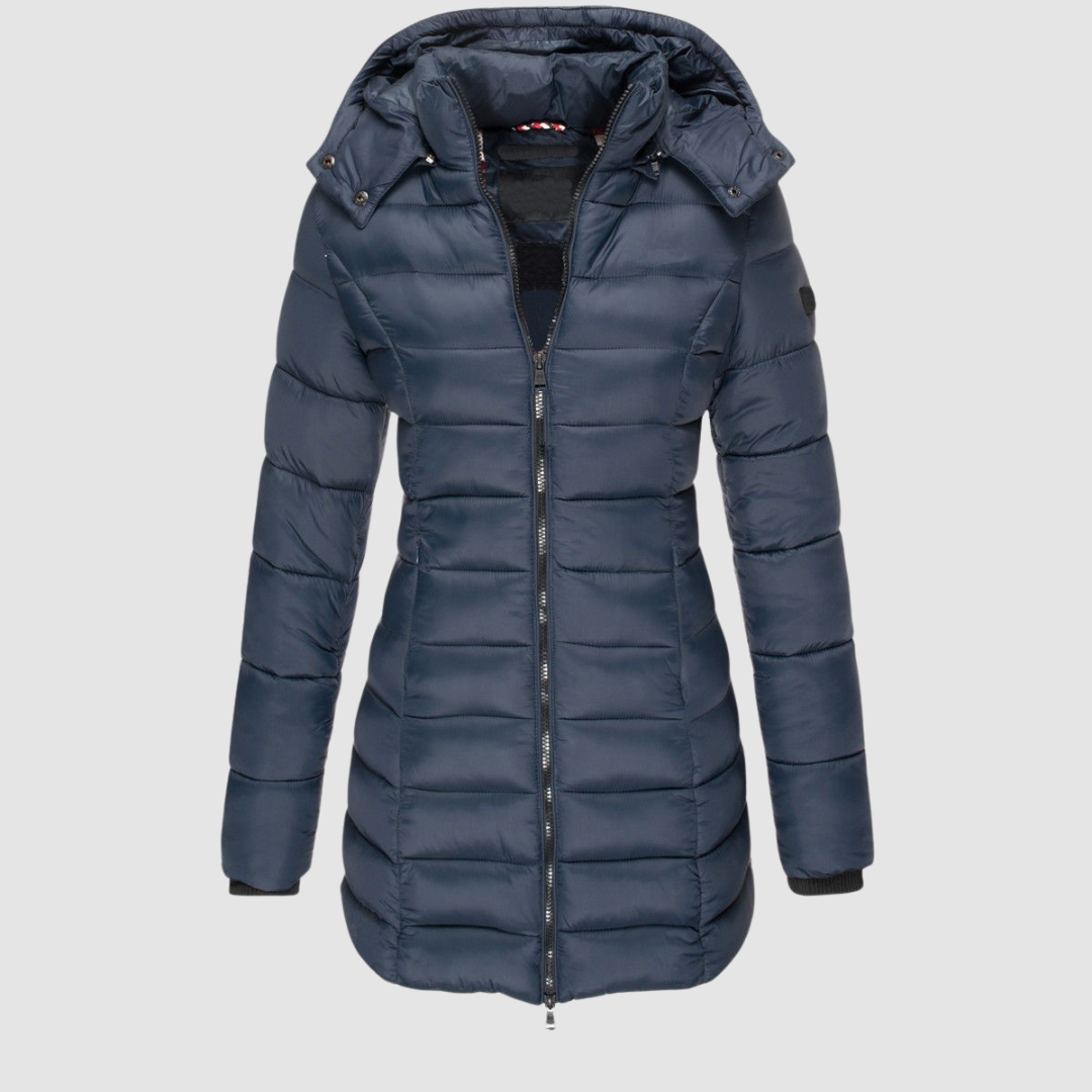 Jeanette – Elegant Quilted Puffer Coat
