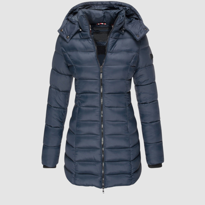 Jeanette – Elegant Quilted Puffer Coat
