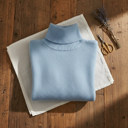 Lila – Turtleneck Knit Jumper