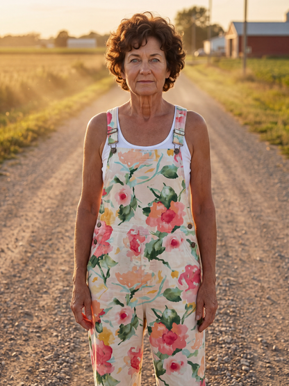 Christen | Soft Floral Jumpsuit