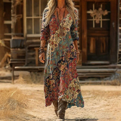 Maverick | Vintage-Inspired Long Sleeve Casual Dress