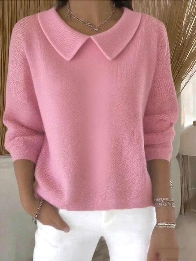 Nellie – Peter Pan Collar Relaxed Top