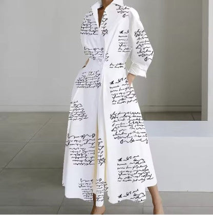 Amaya | Elegant Spring Shirt Dress