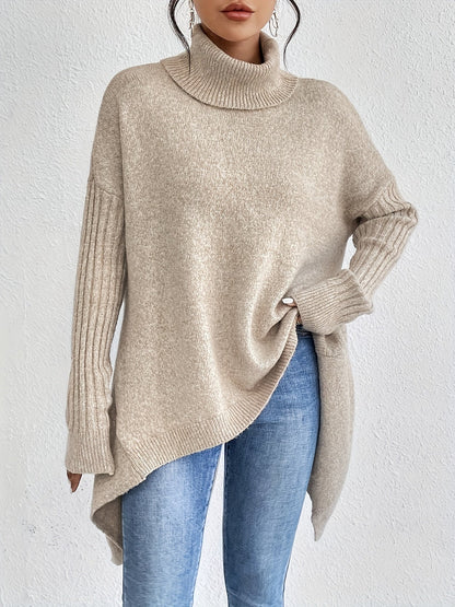 Jodi – Turtleneck Oversized Casual Jumper