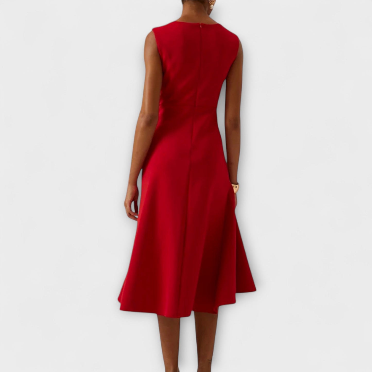 Romilly | Draped Asymmetric Midi