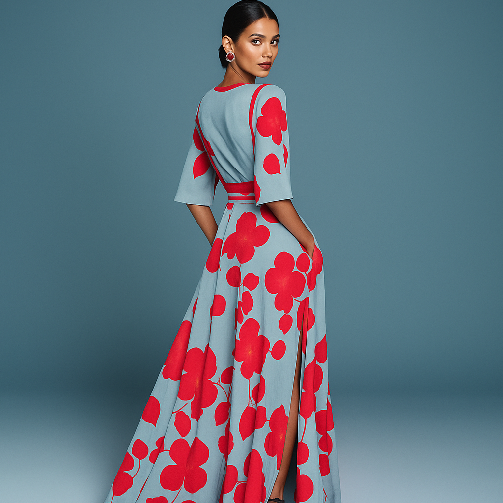 Nala | Elegant Draped Dress