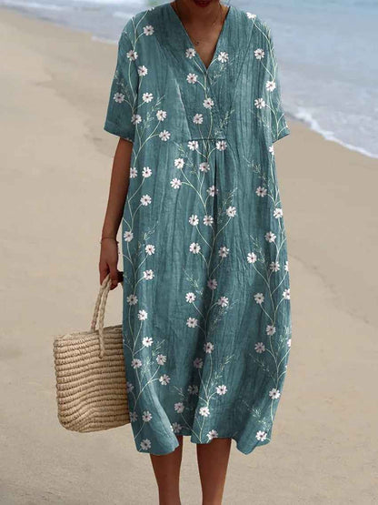 Audrey | Floral Comfort Maxi Dress