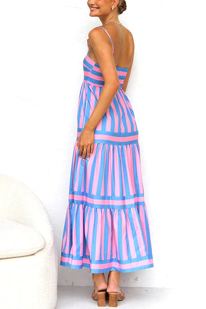 Rosalyn | Colour Block Maxi Dress