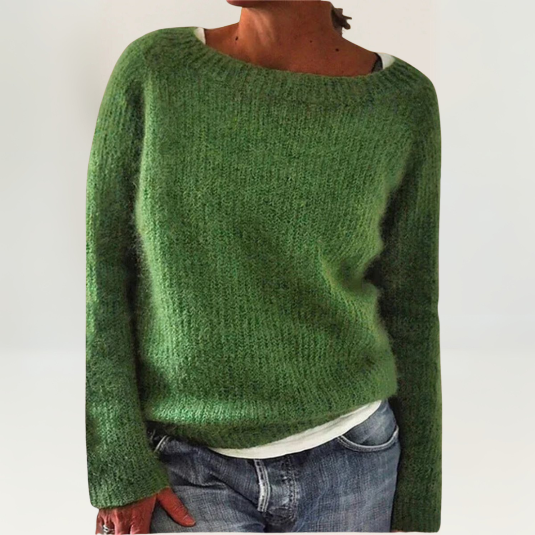 Larissa – Relaxed Knit Crew Neck Jumper