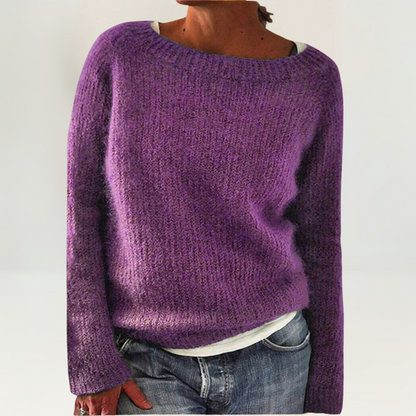 Larissa – Relaxed Knit Crew Neck Jumper