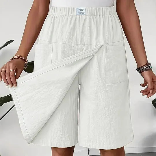 Clarissa – Relaxed Wide Leg Casual Shorts