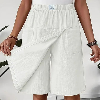 Clarissa – Relaxed Wide Leg Casual Shorts