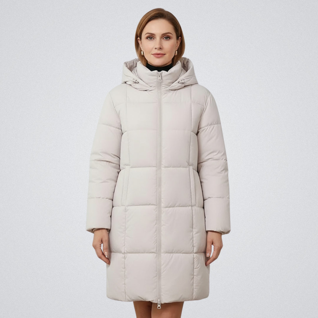 Laverne – Hooded Long Puffer Coat