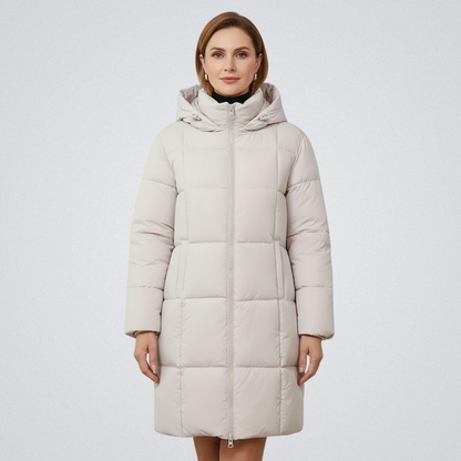 Laverne – Hooded Long Puffer Coat