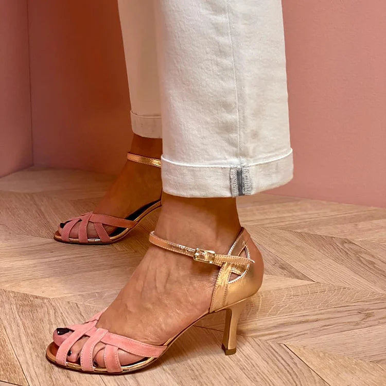 Sage | High Heel Sandals with Straps