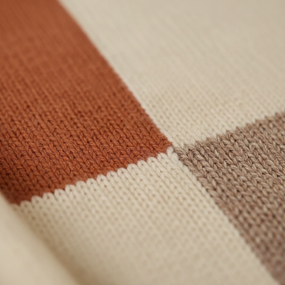 Renata – Colour Block Turtleneck Jumper