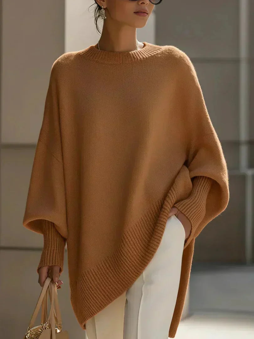 Paisley | Oversized Poncho Jumper