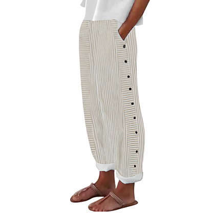 Belinda | Stylish Summer Striped Pants