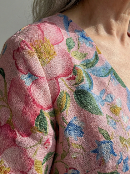 Anika | Light Form Floral Midi Dress
