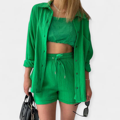 Promise | Colour Summer Outfit - Top and Shorts
