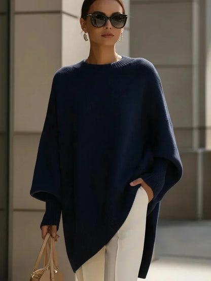 Paisley | Oversized Poncho Jumper