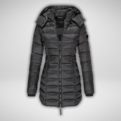 Vera – Elegant Quilted Puffer Coat