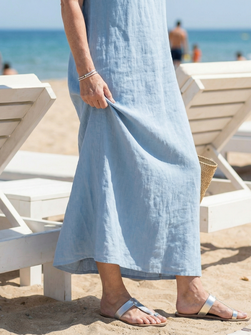 Celine | Easy Fall Midi Dress