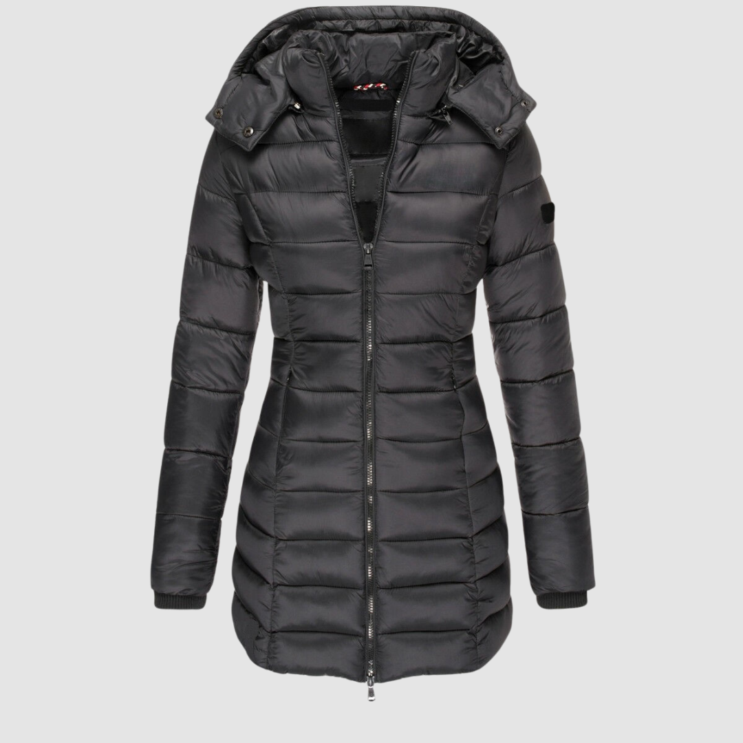 Jeanette – Elegant Quilted Puffer Coat