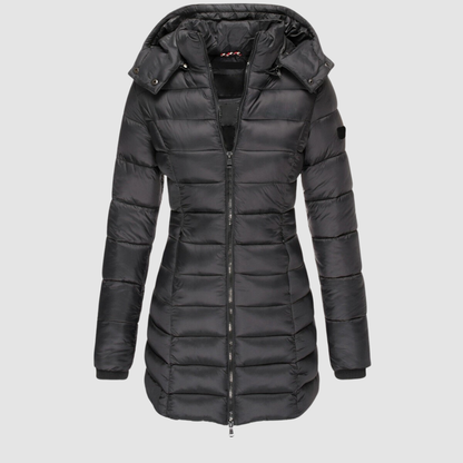 Jeanette – Elegant Quilted Puffer Coat