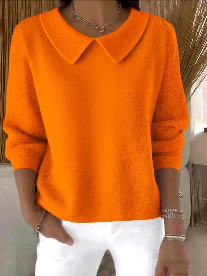 Nellie – Peter Pan Collar Relaxed Top