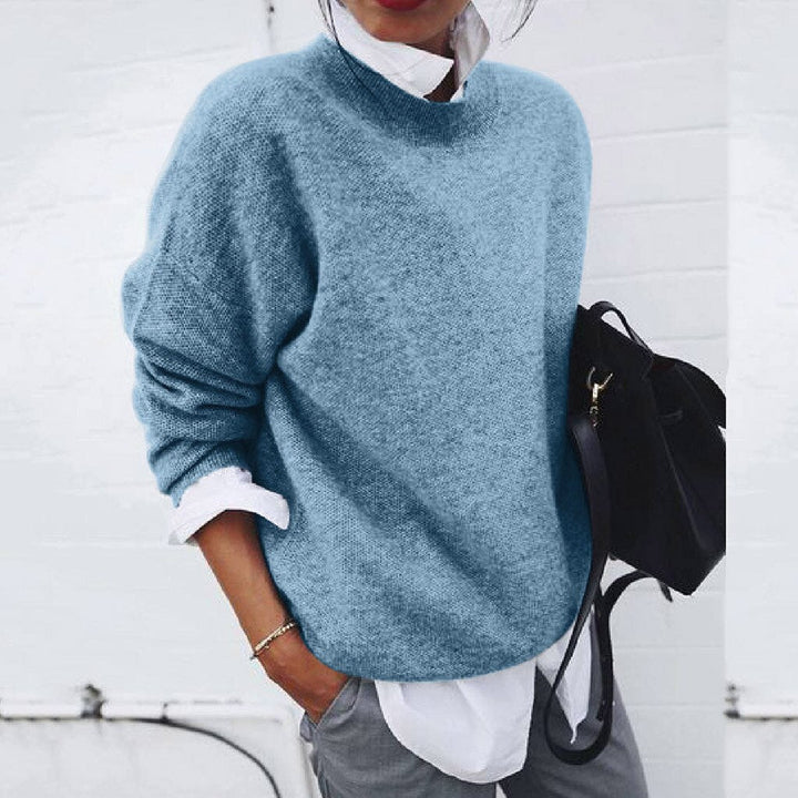 Shannon – Soft Knit Relaxed Crew Neck Jumper