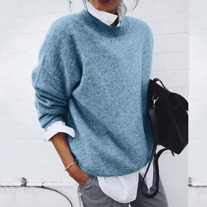 Shannon – Soft Knit Relaxed Crew Neck Jumper
