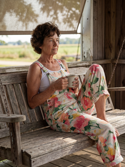 Christen | Soft Floral Jumpsuit