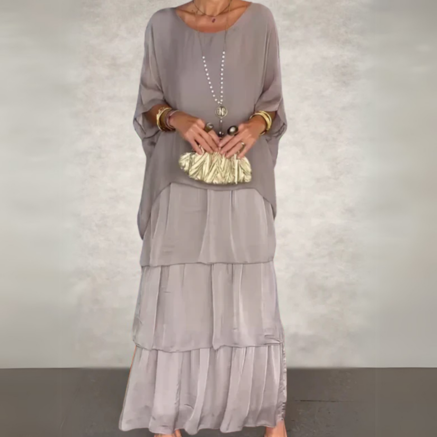 Zuri | Elegant Long Flowing Dress