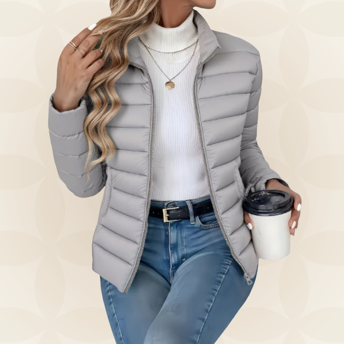Peta – Quilted Puffer Jacket