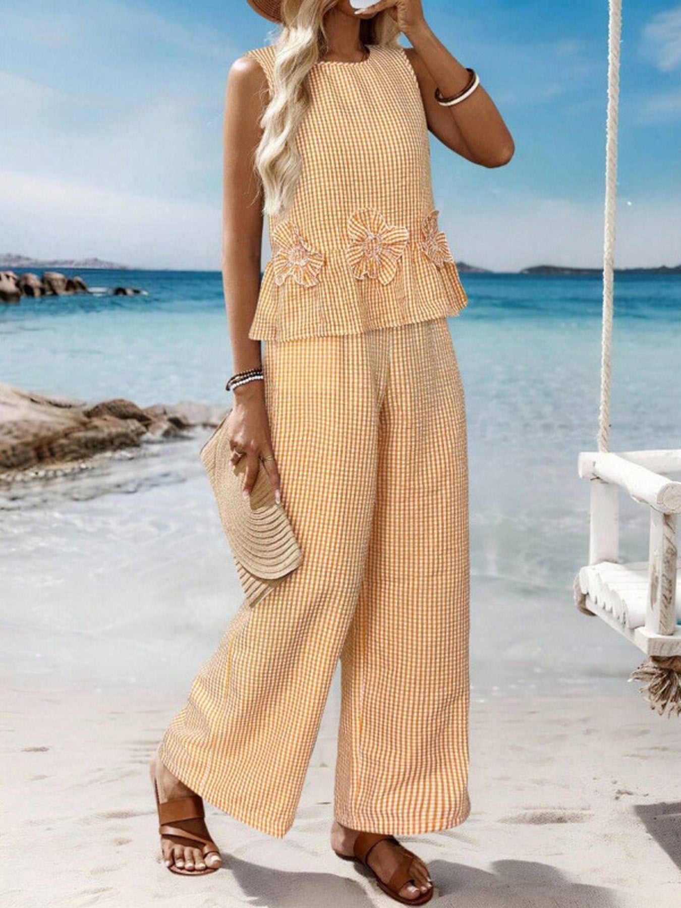 Brooklyn | Elegant Gingham Set