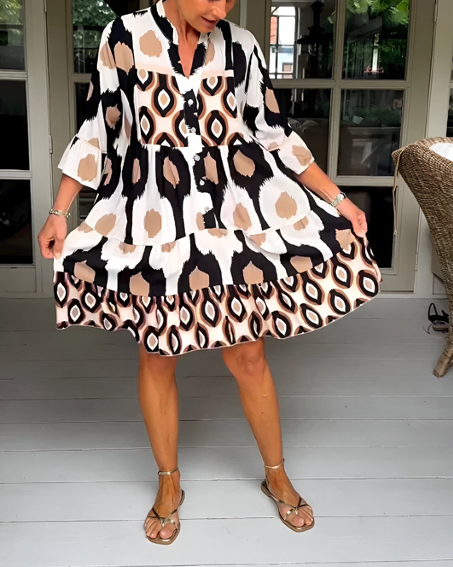 Barbara | Bohemian Casual Dress