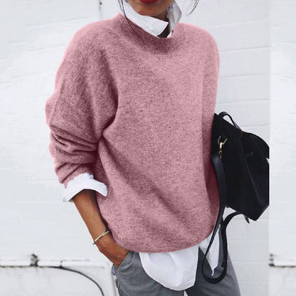 Shannon – Soft Knit Relaxed Crew Neck Jumper