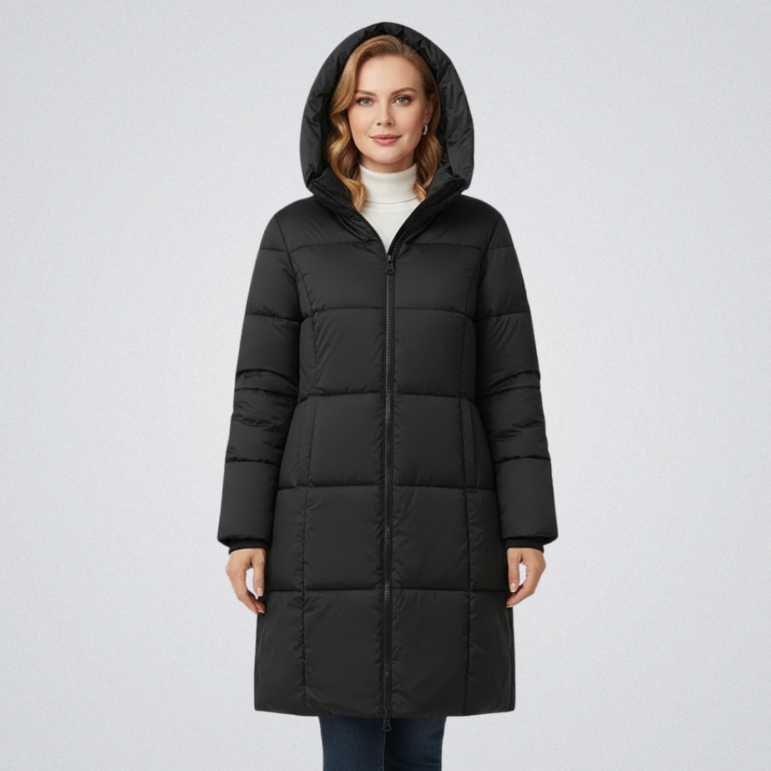 Laverne – Hooded Long Puffer Coat