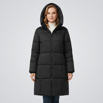 Laverne – Hooded Long Puffer Coat