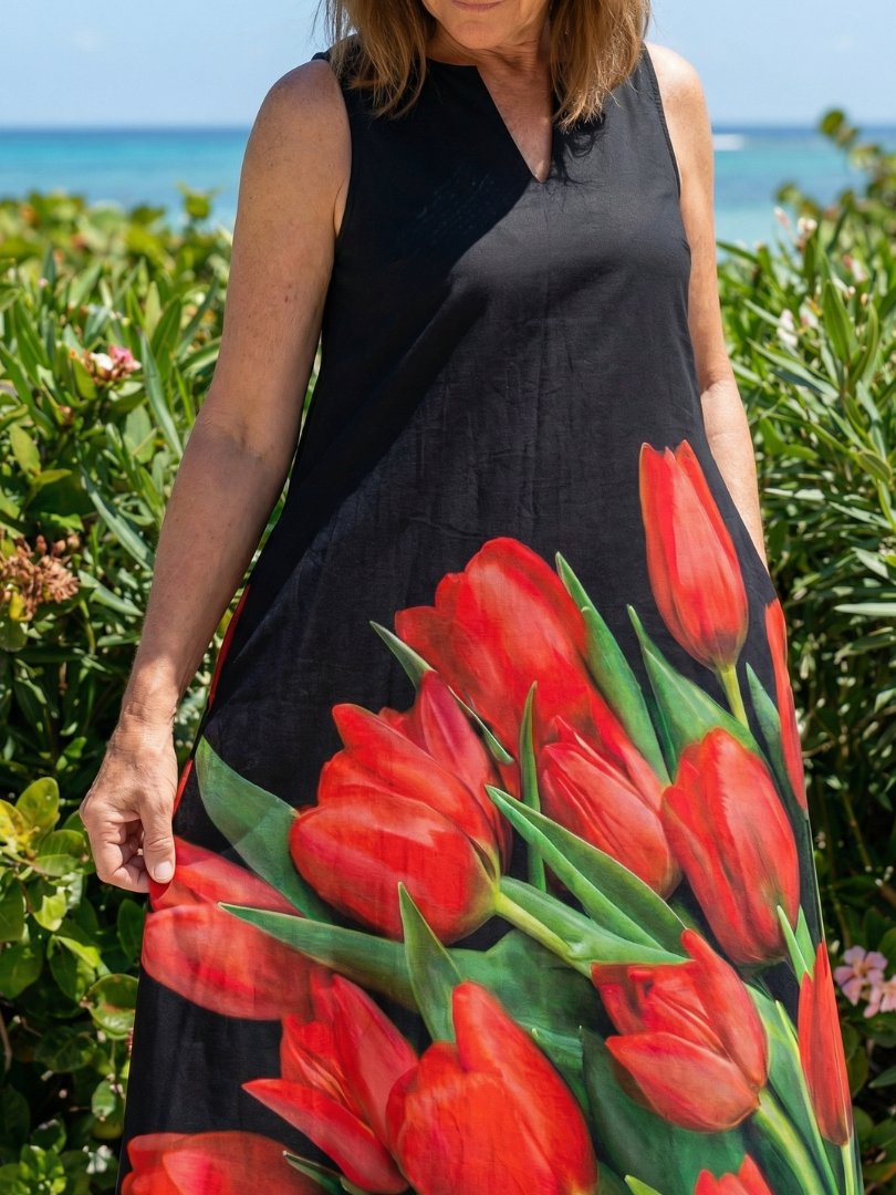 Wisdom | Soft Rose Maxi Dress