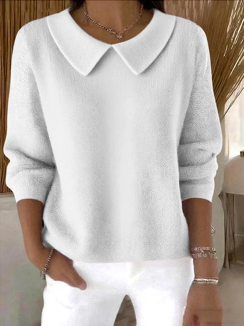 Nellie – Peter Pan Collar Relaxed Top