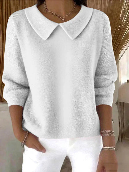 Nellie – Peter Pan Collar Relaxed Top