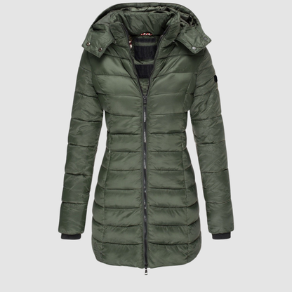 Jeanette – Elegant Quilted Puffer Coat